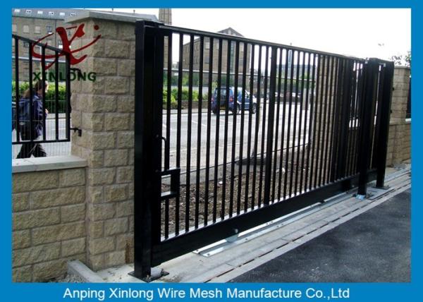 Cheap Europe Style Welded Automatic Sliding Gates / Door Multi Function for sale