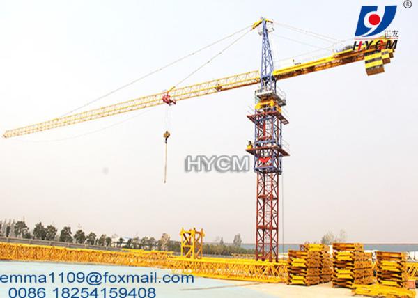Cheap 8tons QTZ6015 Topkit Tower Crane CIF HCM or Haiphong Vietnam Price for sale
