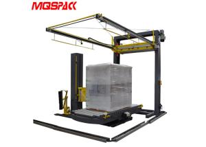 Best Touch Screen Automatic Palletizer Machine , Energy Saving Automatic Pallet Wrapper wholesale