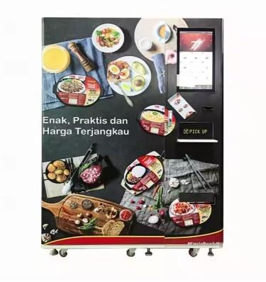 Cheap Customizable Fully Automatic Vending Machine For Hot Food In Different Locations for sale