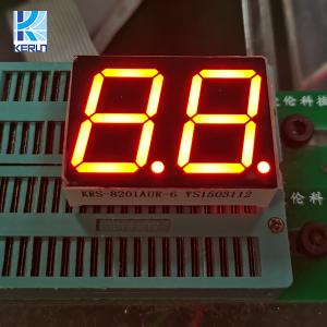 Best 0.8&quot; 2 Digit 7 Segment Numeric LED Display For Audio Equipment wholesale