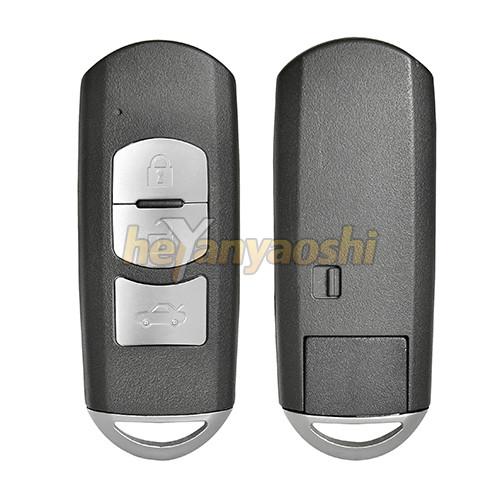 Cheap Mazda 3 Buttons Smart Key Shell with Emergency Key Insert for sale