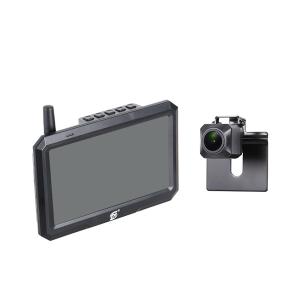 China 5 Inch TFT Color Monitor 720P Vehicle Rearview Camera System Kit on sale