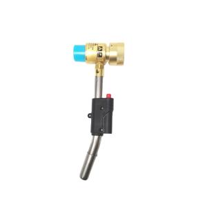 China Fuel Consumption 690g/h UP3110 Brass Gas Torch for Butane Torch Mapp Hand Portable Torch on sale