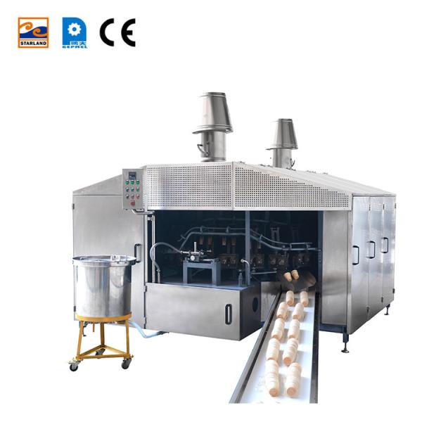 Cheap 28 Molds Automatic  Wafer Cone Machine With One Year Warranty for sale