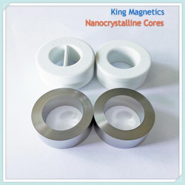 Cheap nanocrystalline core and amorphous toroidal low eddy loss for high frequency current transformers and common mode chokes for sale
