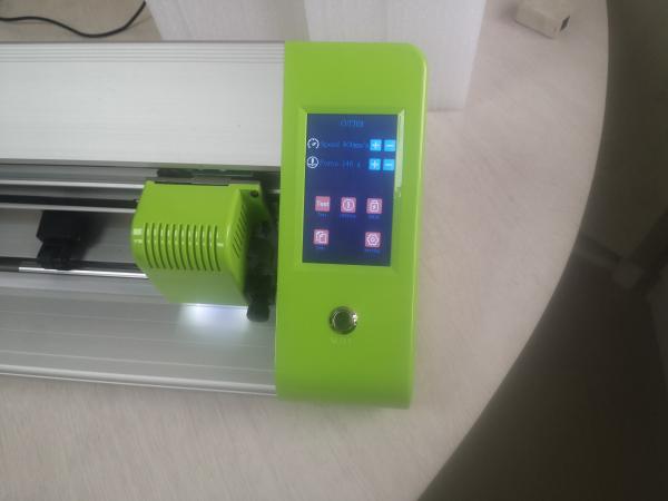 Cheap Green Caps Automatic Contour Mini Art Craft Cutting Plotter With LCD Touch Screen for sale