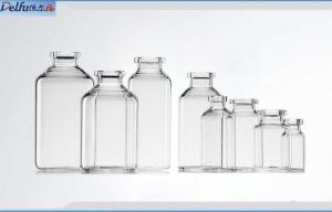 Best Antibiotics / Infusion Pharmaceutical Glass Packaging Bottle With Aluminium Plastic Cap wholesale