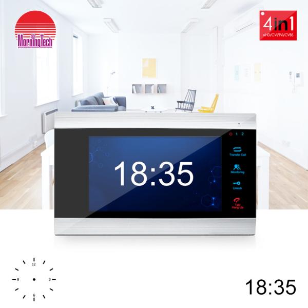 Audio Visible Video door phone with IR door camera easy connection intercom