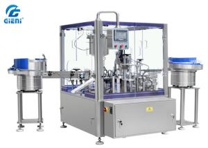 Full Automatically Rotary Paste Filling Machine , Mascara Filling Machine