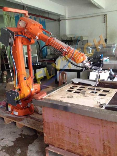 Cheap Latest 3D multipulate robot waterjet cutting machine for sale