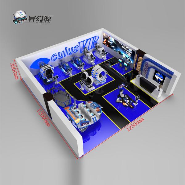 Cheap 60m2 9D Virtual Reality Machine Gaming Center In Amusement Park for sale