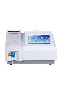 Cheap 7 Inch Semi Automatic Bio Chemistry Analyzer Random Access With 10 Incubators 3 Timers Color LCD Touch Screen for sale
