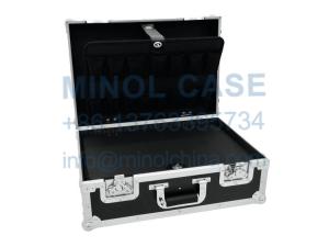 Aluminum Tool ABS Panel Universal Rolling Flight Case With Trolley