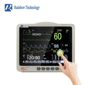 China 6 Parameter Touch Screen Patient Monitor on sale