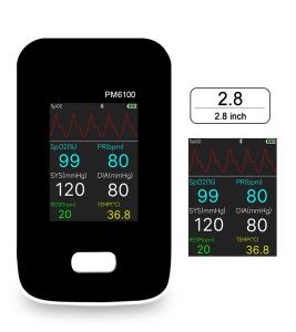 Heart Rate Measurement Multi Parameter Patient Controller Data Transfer To Bluetooth