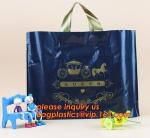 eco-friendly plastic LDPE HDPE soft loop handle bag,Soft Loop Handle Bags/High