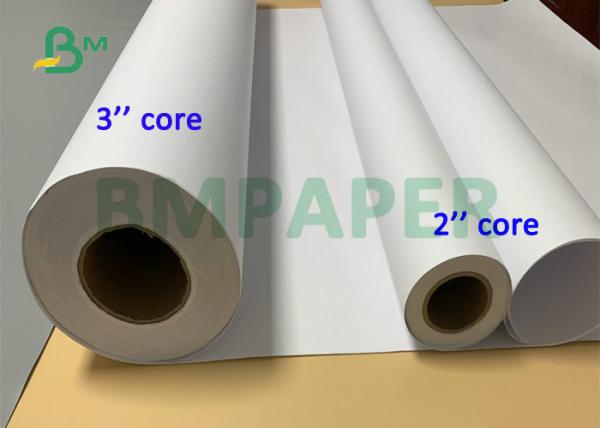 Cheap 92br CAD Bond Paper Roll Wide Format 24'' 30'' 36'' 4 Rolls Per Case for sale