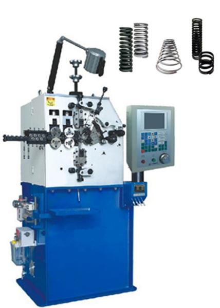 Automatic Oiling Spring Cnc Machine , Helical Spring Machine Diameter 0.4 mm To