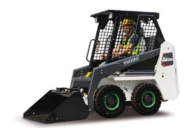 Cheap Eco Friendly Compact Skid Steer Loader Electric Powered Model for sale