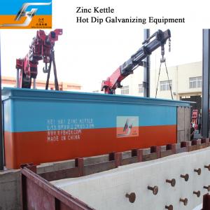 Best Zinc Kettle Pot Tank Supplier Hot Dip Galvanizing Production Line Equipment Manufacte High Velocity Furnace Burner wholesale