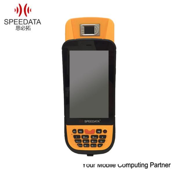 Cheap Capacitive Touch Large Memory Biometric Fingerprint Scanner Android 4.5 inch display for sale