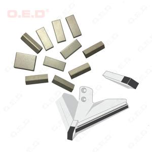 Tungsten Carbide Subsoiler Replacement Point Wings G20 ISO Grade