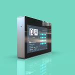 JP1104 10-Inch Ceiling-Mounted Dual-Screen Payment Terminal Real-Time Data Sync