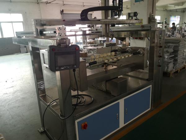 Cheap PLC Control Automatic Wood Paint Spray Machine Five Axis For Racket for sale