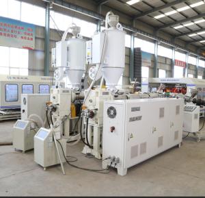 High output double single layer corrugated pipe extruder for OD40mm - OD200mm