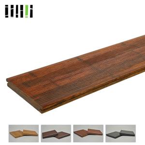 Best 18 Mm Thickness Bamboo Timber Flooring Long Service Life For Outdoor Park Deck wholesale