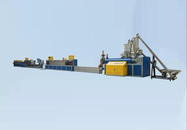 Cheap PP PE Multicolor Rattan Making Machine 5-19mm Artificial Rattan Extrusion for sale