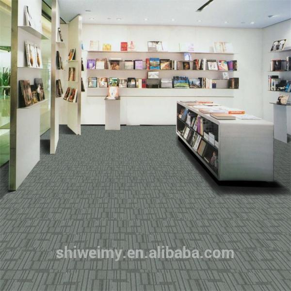 Cheap High quality textiles carpet tile with multi level loop pile for sale