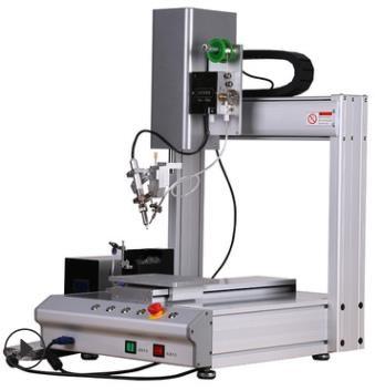 Cheap XHL-H6331R Desktop 5-Axis Double Station Automatic Soldering Machine for sale