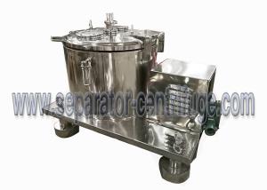 Best Flat Type Hemp Oil Ethanol Extraction Machine , Centrifuge Machine With Filter Bag wholesale