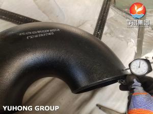 China Alloy Steel Pipe Fittings ASTM A234 WP9 WP5 180° Lr Sr Elbow on sale