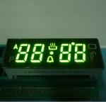 Black Face Numeric LED Display , 7 Segment 4 Digit Display With 120C Operating
