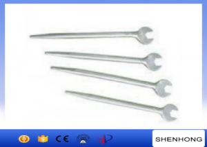 Best 280 - 520mm Length Tower Erection Tools , Light Weight Sharp Tail Open - End Wrench wholesale