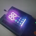Ultra Bright White/Red Bi-Color Custom Led Display Seven Segment Led Display For