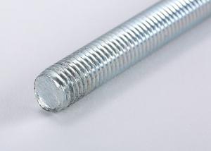 Best High Tensile Zinc Plated Steel  Threaded Rods And Studs , Long Fully Threaded Rod 1m-3m wholesale