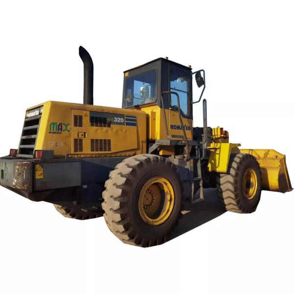 Cheap Used Komatsu Wa320 Loader 13 Tons Large Wheel Loader for sale