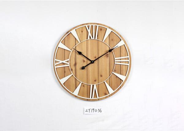 Cheap Round Numerals Irregular Knot Metal Frame Wall Clock for sale