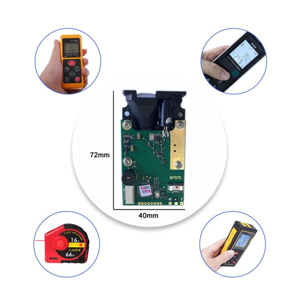Cheap Micro Laser Distance Measurer Sensor Circuit Distance Meter 100m Compact Long Range Sensors for sale