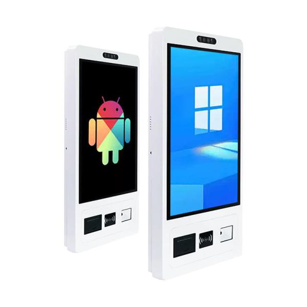Cheap High Durability Capacitive Self Service Kiosk With Ethernet Connectivity And Infrared Touch Screen for sale
