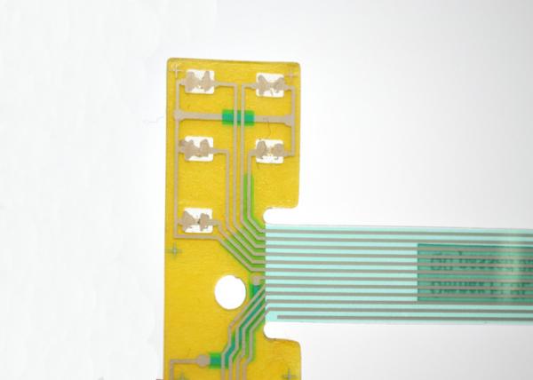 Cheap Printer Controller LED Membrane Switch With Tactile Embossed Buttons for sale