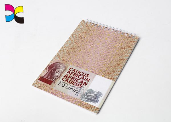 Cheap Coloful Cover Custom Printed Notebooks With YO Binding / Offset Printing for sale
