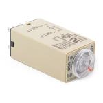 H3Y-2 220V AC 8P Dpdt Timer Relay 0-30 Minutes Timing Delay Range With Base