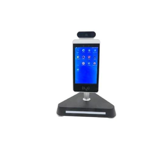 Cheap 7 Inch Screen desktop Face Recognition Terminal Infrared Thermometer Scanner for sale