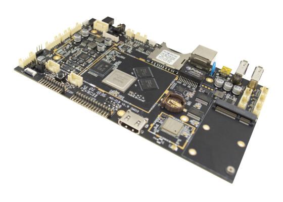 Cheap VGA Output Embedded Linux Board RJ45 PoE 2.4G 5G WiFi 3G Module 5 USB Host for sale