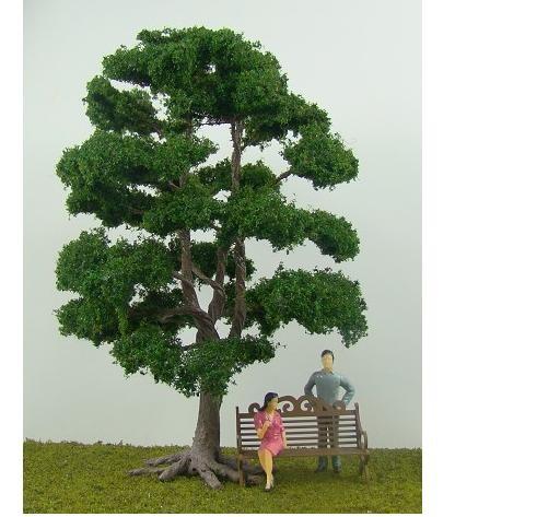 Cheap artificial trees--1:87 model tree,model materials,landscape trees,wire trees,model train layout trees for sale